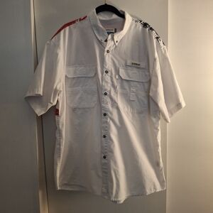 Magellan Outdoors Men's White Casual Button Down Shirt